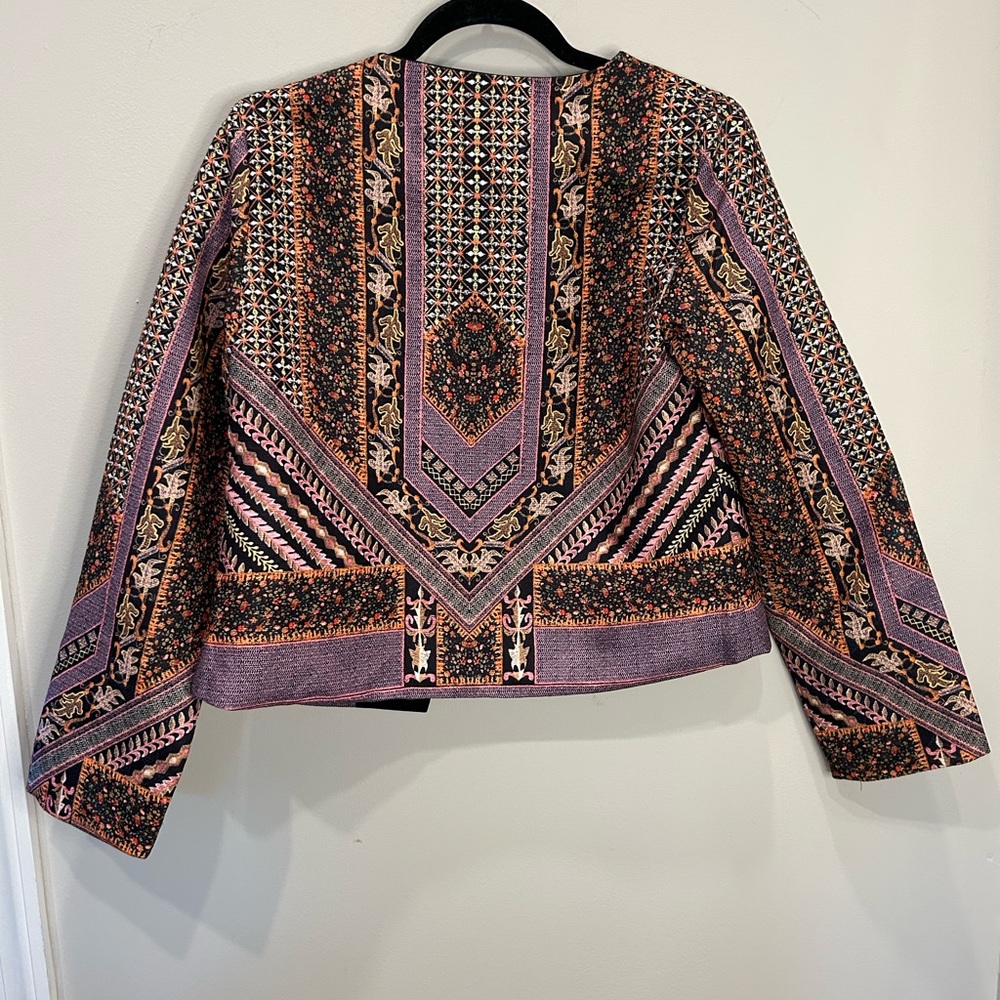 Jaune Rouge Embroidered Look Jacket - Picture 3 of 3